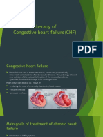 Pharmacotherapy of Congestive Heart Failure (CHF)