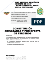 2. - Constitucion Simultanea y de Terceros