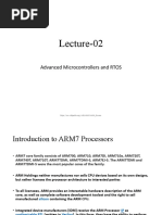 Lecture 02 Introduction To ARM7 Processor