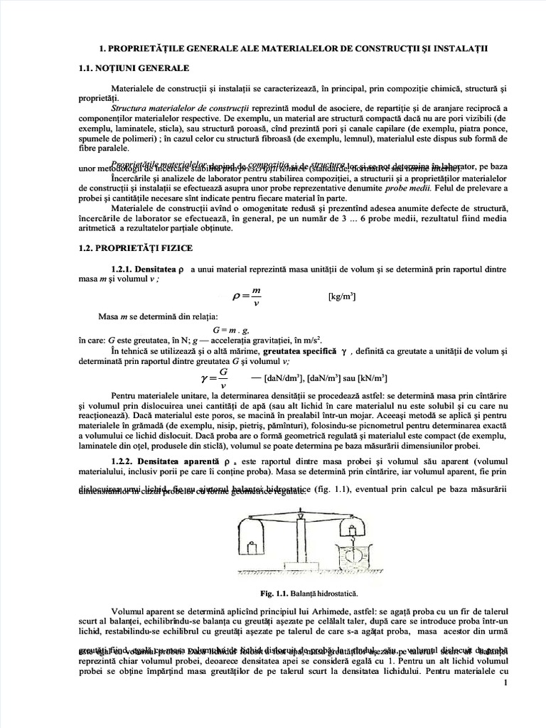 PDF Proprietaile Generale Ale Materialelor de Construcii I Instalaii ...