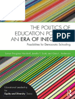 Sonya Douglass Horsford - Janelle Scott - Gary Anderson - The Politics of Education Policy in An Era of Inequality - Possibilities For Democratic Schooling-Routledge (2018)