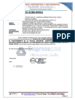 Carta para Solicitar Pago Cusco-2021 PDF