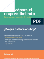 Charla: Mindset para El Emprendimiento