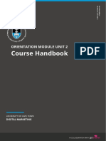 UCT DM OMU2 Course Handbook