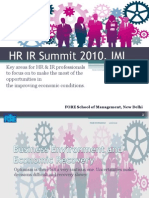 HR IR Summit 2010, IMI