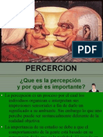 LA PERCEPCIÓN: ENTENDER LO QUE VEMOS