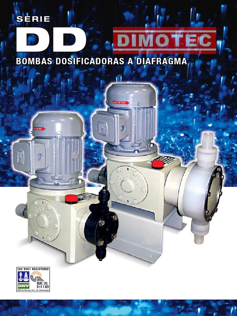 Bombas Dosificadoras A Diafragma Bombas Dosificadoras ... - Dimotec ...