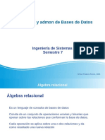 11.BD11 - Algebra Relacional y LMD