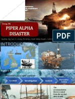 Piper Alpha Disaster: Fire in The Night