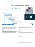 Imagerunner 1750/1740/1730 Series: Service Manual Rev. 3.0