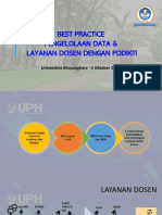 Best Practise Usulan Nomor Registrasi Lisye Nurjaman Universitas Pelita Harapan