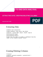 7.5 ExtractingDate CreatingDeletingColumns