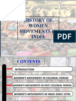 Women Movement in India