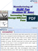 Manufacturing of BLDC Fan (Brushless DC Motor) - 679877