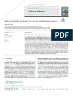 Urban Sustainability Assessment - An Overview and Bibliometric Analysis