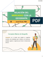 Relación Del Mercadeo Con La Geografía