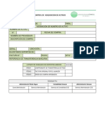 Adm-F-0001, Rev.-1, Fichas de Solicitud de Incorporacion de Activos