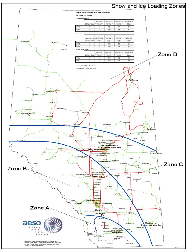 15 AESO Wet Snow and Wind Loading Map, 11x17 (2011-08-12) (1 Page ...