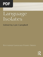 Routledge Language Family Series) Lyle Campbell - Language ...