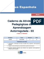 SEEDUC-RJ - Apostila Autorregulada - 1º Ano 3º Bimestre