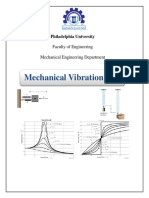 Mechanical Vibration Lab: Faculty of Engineering Mechanical Engineering Department