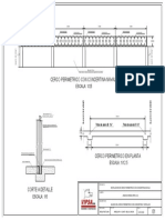 Formato A1 - Plano de Cerco Perimetrico Con Concertinas y Detalles - Vipsa Eirl