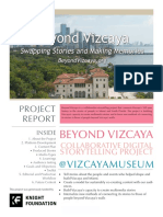 Beyond Vizcaya White Interactive Livestreaming Program Report