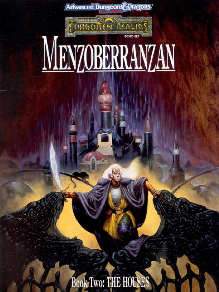 AD&D Realms Menzoberranzan BOOK 2 The Houses PDF
