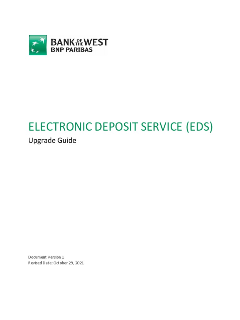 EDS Upgrade Guide for Scanner Setup | PDF | World Wide Web | Internet & Web