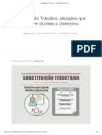 Substituição Tributária - Contabilidade No Brasil