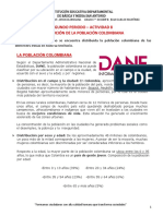 GUIA 8 - DISTRIBUCIÓN DE LA POBLACIÓN COLOMBIANA 2do Per