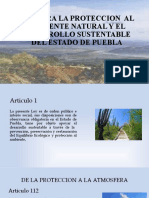 Ley para La Proteccion Al Ambiente Natural y El Desarrollo Sustentable Del Estado de Puebla