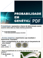 Probabilidade em Genética: Eventos Aleatórios, Independentes e Mutuamente Exclusivos