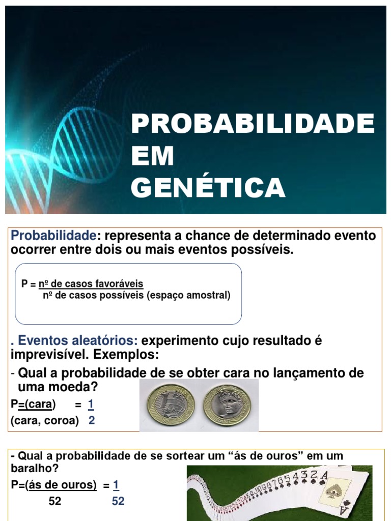 Aplicações de probabilidade em genética: quadros de Punnett ...