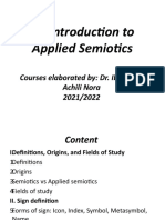 1 Applied Semiotics One