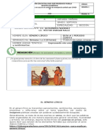 Guías Virtual 1 y 2 Genero Lirico Analisis de Texto Cuarto Periodo1