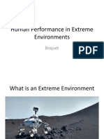Human Performance in Extreme Environments: Boquet