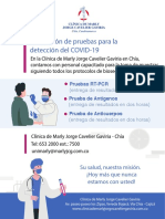 Pruebas Detección Covid Chía