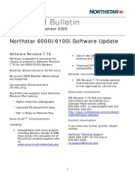 Technical Bulletin: Northstar 6000i/6100i Software Update