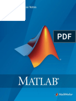 Matlab Release Notes