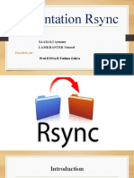 Présentation Rsync