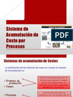 Sistema de Acumulación de Costos Por Procesos