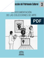 La Documentacion de Las Colecciones de Arte