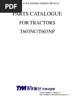 T603 MECH Parts Catalogue