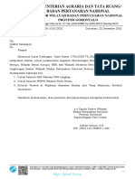 Pemberitahuan Pakaian Pelaksanaan Pencanangan ZI Kanwil BPN Gorontalo