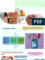 Farmacología y Yatrogenia en El Adulto Mayor