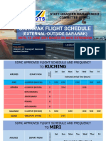 Sarawak External Flight Schedule Until 14TH June - Updated On 7TH June 2021