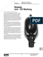 Maintenance Instructions Bladder Accumulators - CE Marking
