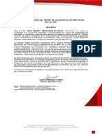 Certificado de Idoneidad Cdav - Jose Andrés Hernandez Escobar
