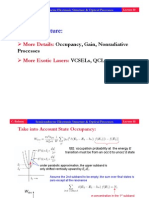 Semiconductor Electronic Structure & Optical Processes